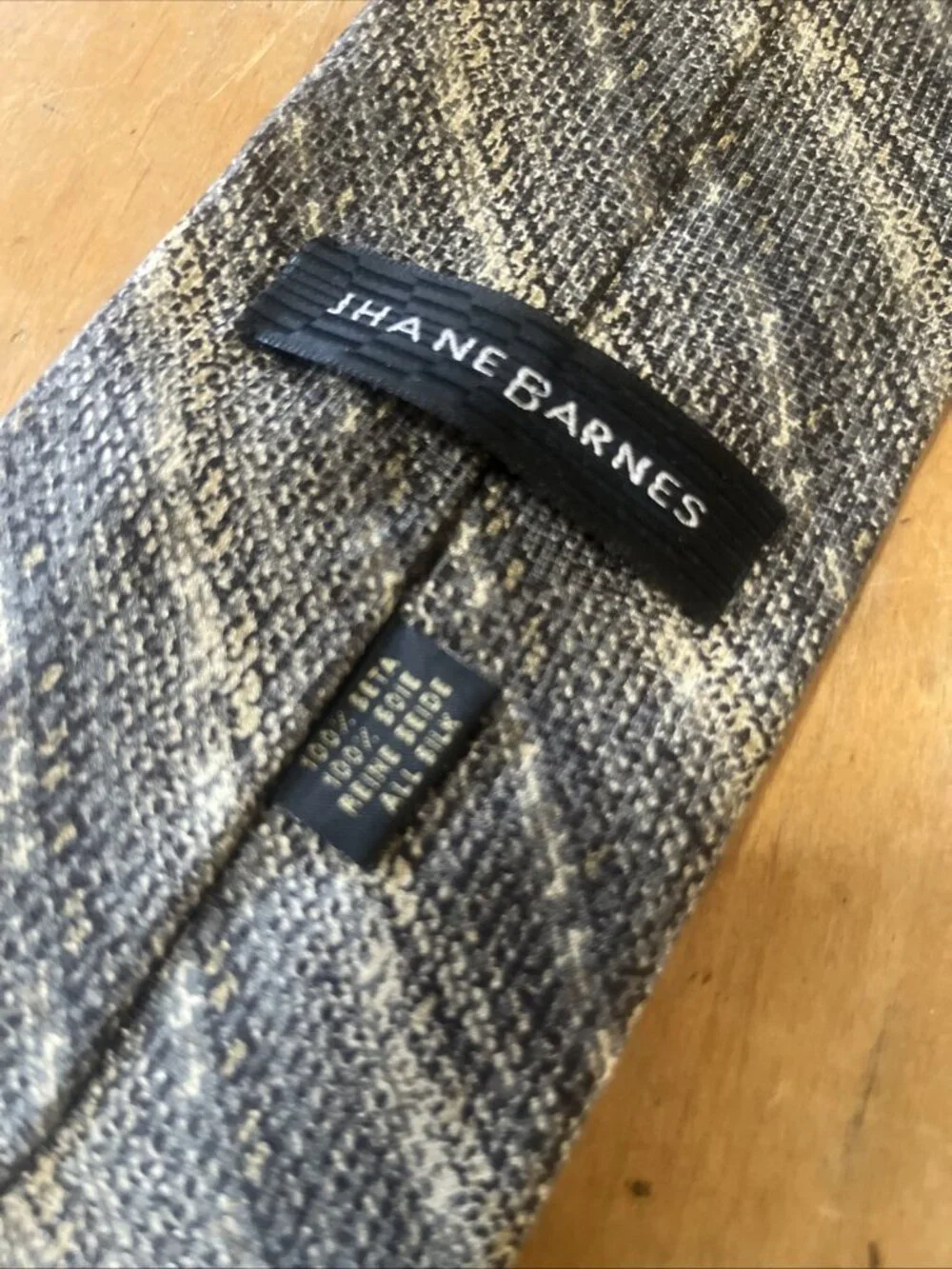 Jhane Barnes Pure Silk Neck Tie 4